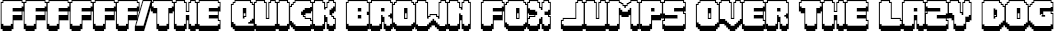 Shape Bit Extrude preview for Shape Bit - Pixel Font