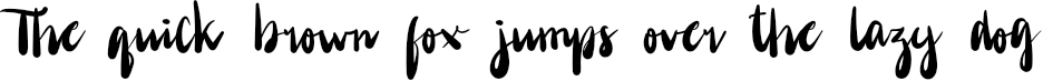 Example 1 of  Font