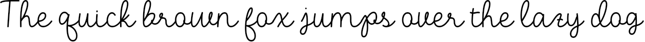 Example 2 of  Font