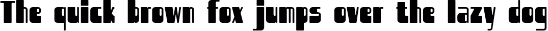 Example 1 of  Font