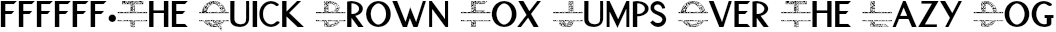 Font preview for Leopard Split Font - A Monogram Font