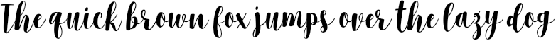 Example 1 of  Font
