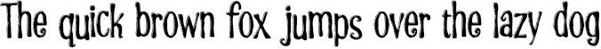 Example 1 of  Font