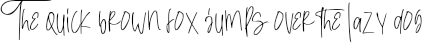 Example 1 of  Font