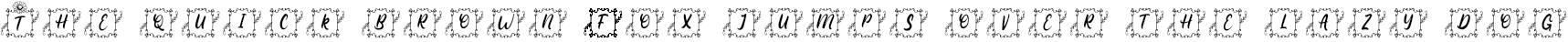 Example 1 of  Font