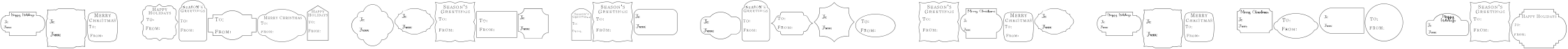Example 3 of  Font