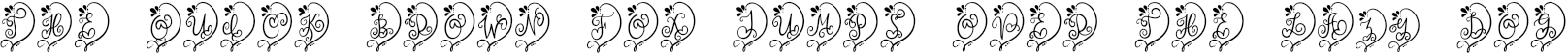 Example 1 of  Font