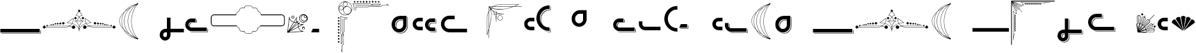 Example 3 of  Font
