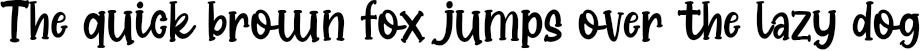 Example 2 of  Font