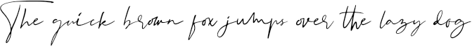 Example 1 of  Font