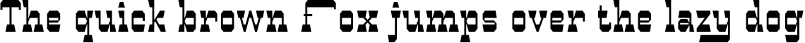 Example 1 of  Font
