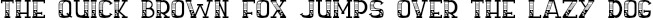 Example 3 of  Font