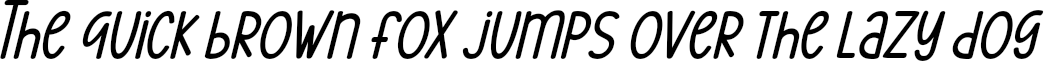 Example 5 of  Font