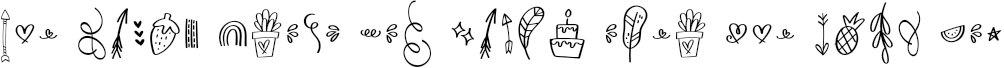 Example 1 of  Font