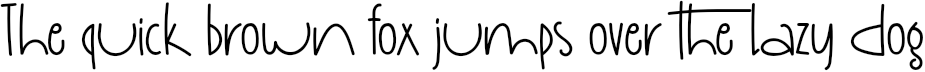 Example 1 of  Font