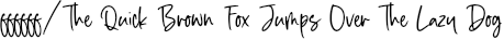 Seaside preview for Seaside Modern Handwritten Font