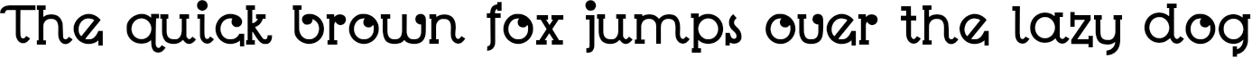 Example 1 of  Font