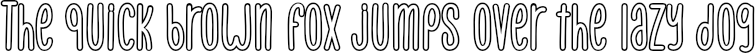 Example 17 of  Font