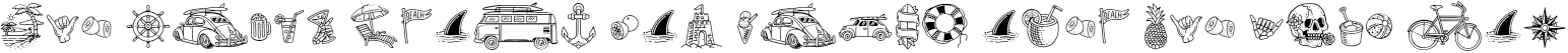 Example 5 of  Font
