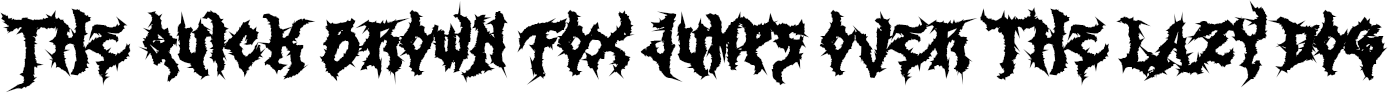 Example 2 of  Font