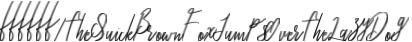 RupsScriptSVG-Regular preview for Rups Script - SVG Font