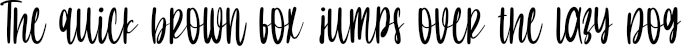 Example 1 of  Font