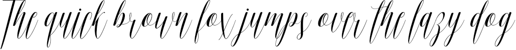 Example 1 of  Font