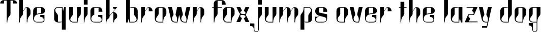 Example 1 of  Font