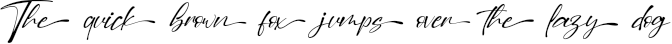 Example 5 of  Font