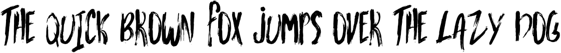 Example 132 of  Font