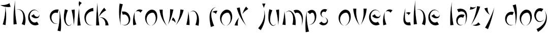 Example 1 of  Font
