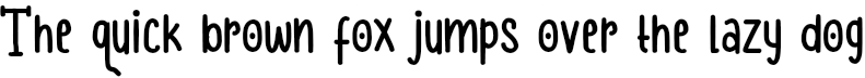Example 1 of  Font
