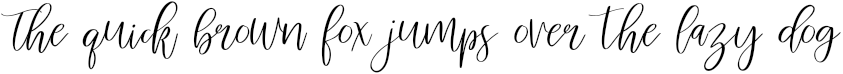 Example 1 of  Font