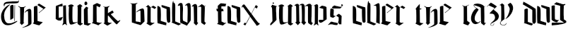 Example 1 of  Font