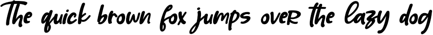 Example 2 of  Font