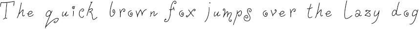 Example 1 of  Font