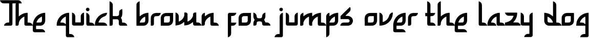 Example 1 of  Font