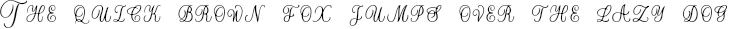 Example 6 of  Font