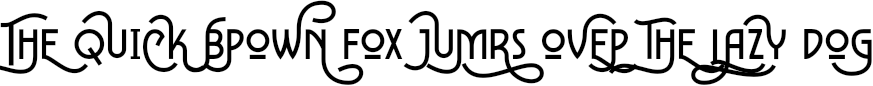 Example 4 of  Font