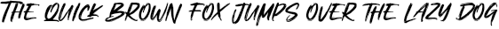 Example 1 of  Font