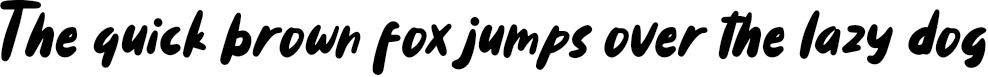 Example 1 of  Font