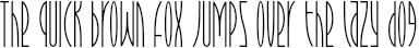 Example 1 of  Font