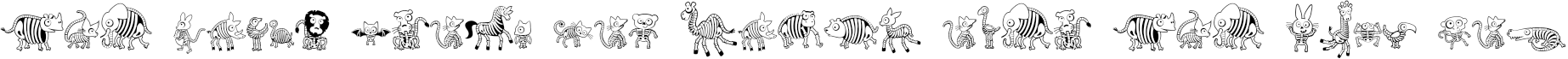 Example 1 of  Font