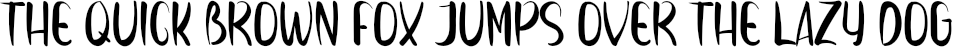 Example 1 of  Font