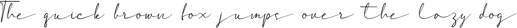 Example 5 of  Font