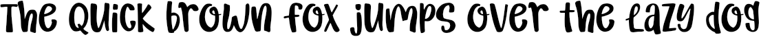 Example 5 of  Font