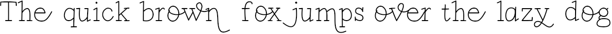 Example 1 of  Font