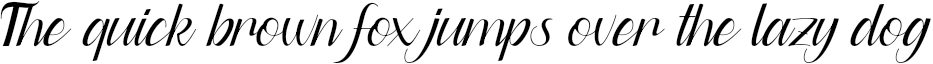 Example 3 of  Font