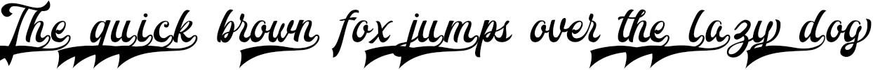 Example 4 of  Font