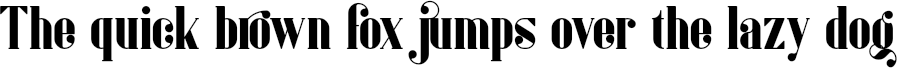 Example 5 of  Font